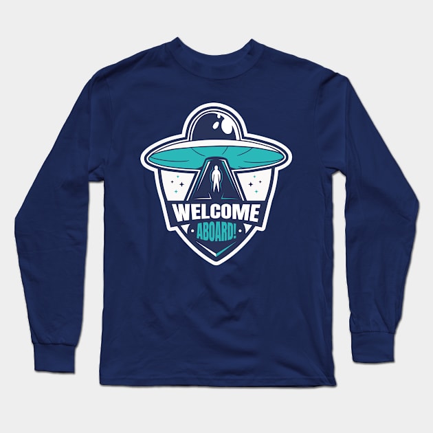 Welcome Aboard! Long Sleeve T-Shirt by Mytogblog`s Merch